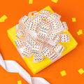 MAYPLUSS 8" Pink Dot Foil Shine Gift Bow, 1 Count by Deal US