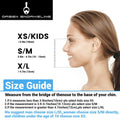 [Like New] ORSEN Full Face Snorkel Mask Adult SGS Certified Anti-Fog Black by Deal US