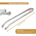 [Like New] QKFU BBQ Sa-Used Rotating Maybe, Flip Bacon Steak Meat Sausage Vegetables Tongs by Deal US