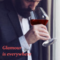 [Like New] Ennogyoson Wine Glasses Set of 4 Crystal Red & White Stemmed Glassware by Deal US