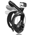 [Like New] ORSEN Full Face Snorkel Mask Adult SGS Certified Anti-Fog Black by Deal US