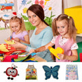 Calefow Felt Fabric Sheets Craft Kit 60PCS 6x8in Multicolor Sewing Modern by Deal US