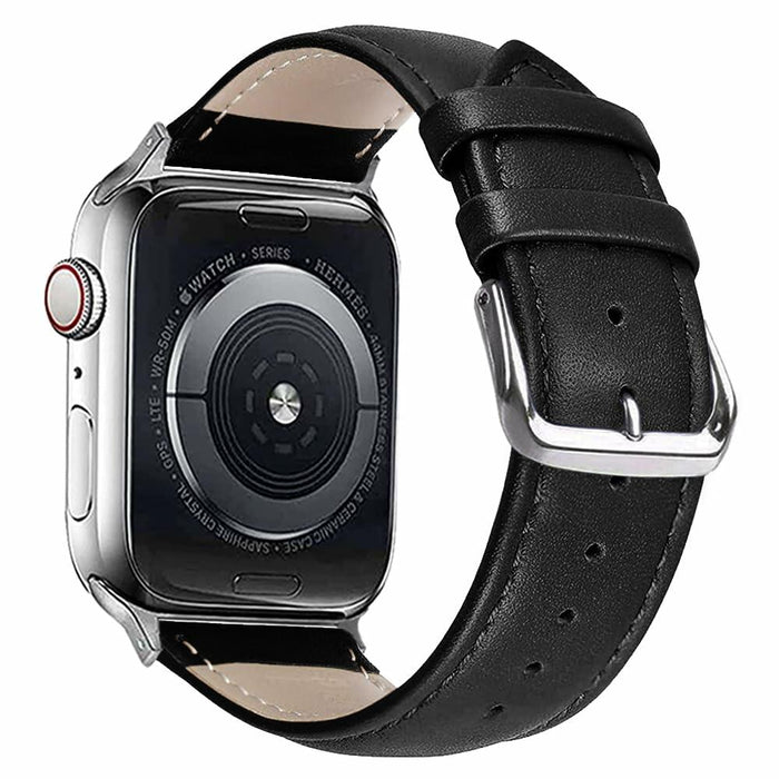 Narako Leather Apple Watch Band Compatible 41-49mm Series 9/SE Bicolor by Deal US