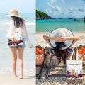 EIXU Chicago Souvenirs Girls Trip Tote Bag Reusable Beach Bag Multi by Deal US