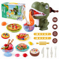 [Like New] Dinosaur Play Dough Set for Kids 3-8, Bulk Pack w/ Noodle Maker & Tools by Deal US