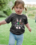 Toddler Baby Easter Shirt Trade Brother Sister for Eggs Bunny Tee Dark Gray by Deal US