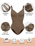 Homma Tummy Control Seamless Shapewear Bodysuit Coffee Size S by Deal US