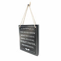 ARTAWEIN Bathroom Rules Wall Art Sign Rustic Humorous Decor by Deal US