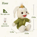 KELCIO Rabbit Plush Toy Soft Stuffed Animal Cute Bunny Doll 9 Inch by Deal US