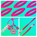 Stanley Cup Accessories Set Boot Handle Strap Straw Cover Charms Stickers by Deal US