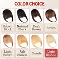 starluck Clip in Bangs 9g 100% Human Hair Extensions Light Blonde by Deal US