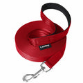 Loutep Dog Training Leash Nylon Padded Handle 15ft 20ft 30ft 50ft 100ft by Deal US