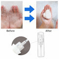 ZEYIYER 3PCS 1.7oz Foam Pump Bottle Travel Size 50ml Clear Dispenser by Deal US