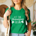 St Patricks Day Shirt Women Shamrock Funny Tee Green Size M by Deal US