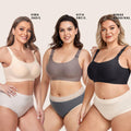 Gailife Nursing Bra Maternity Seamless Bralettes with Extenders White Size M by Deal US