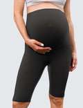 QoBexim Womens Maternity Yoga Shorts Over Belly Comfy Black Freesize by Deal US
