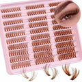 Losha Lash Clusters Wispy Brown D Curl 9-16mm 300pcs by Deal US
