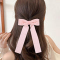 6 Colors Velvet Bow Hair Ties Hair Styling Accessories for Women Girls by Deal US