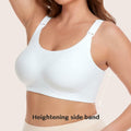 Gailife Nursing Bra Maternity Seamless Bralettes with Extenders White Size M by Deal US