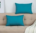 TangDepot Cotton Solid Throw Pillow Cover Coffee 12x18 1 Count by Deal US