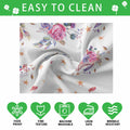 BOTB LIHM Eid Al-Fitr Ramadan Kareem Round Tablecloth 60x60 Inch Washable by Deal US