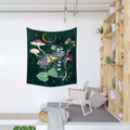 Umootek Night Jungle Tapestry Wall Hanging Darkgreen 37x29 in by Deal US