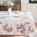 BOTB LIHM Eid Al-Fitr Ramadan Kareem Round Tablecloth 60x60 Inch Washable by Deal US