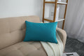 TangDepot Cotton Solid Throw Pillow Cover Coffee 12x18 1 Count by Deal US