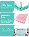 FCTTD Rubber Cleaning Gloves 6 Pairs Small Multicolor Kitchen Dishwashing by Deal US