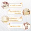 BIGGCOOL Arch Support Bands Adjustable for Flat Feet Pain Relief Compression by Deal US