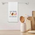I Just Freaking Love Chickens Cotton Kitchen Towel 24x16 Inches Farmhouse Decor by Deal US