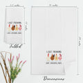 I Just Freaking Love Chickens Cotton Kitchen Towel 24x16 Inches Farmhouse Decor by Deal US
