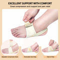 BIGGCOOL Arch Support Bands Adjustable for Flat Feet Pain Relief Compression by Deal US
