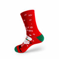KKVXVEUQZ Women's Christmas Socks Premium Cotton Holiday Gift Festive (3) by Deal US