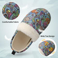L-RUN Mens Slippers Soft Lightweight Slip-On Indoor Shoes Blue XL US by Deal US