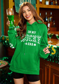 For G and PL Women's St Patricks Oversized Clover Hoodie Green Size 2XL by Deal US