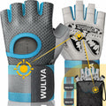 WULIVA Workout Gloves Padded Detachable Strap Gym Cycling Training Bag by Deal US