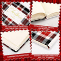 Frienda Leather Christmas Memory Book Scrapbook Album 9x6 White 144 Pages by Deal US