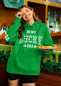 For G and PL Women's St Patricks Oversized Clover Hoodie Green Size 2XL by Deal US