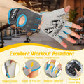 WULIVA Workout Gloves Padded Detachable Strap Gym Cycling Training Bag by Deal US