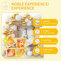 [Like New] Onteftshop Baby Boxes Letters Party Decorations Transparent Gold 4pcs by Deal US
