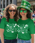 JMHACHY Women's St. Patrick's Shamrock T-Shirt Green Size S by Deal US