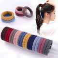 XXFBJNMD 20 pcs Strong Elastic Non-marking Thick Rubber Hair Bands Rope by Deal US