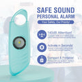 [Like New] Safe Sound Personal Alarm 2 Pack 140db Siren Strobe Light Key Chain by Deal US