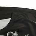Faiwvhe Men's Creative Shark Graphic T-Shirt Black Summer Short Sleeves Size L by Deal US
