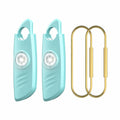 [Like New] Safe Sound Personal Alarm 2 Pack 140db Siren Strobe Light Key Chain by Deal US