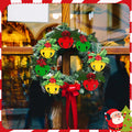 12 Pcs 3D Wooden Christmas Jingle Bell Ornaments Buffalo Plaid Bow by Deal US