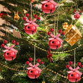 18 PCS Christmas Jingle Bells Ornaments Red White Green Tree Decor by Deal US