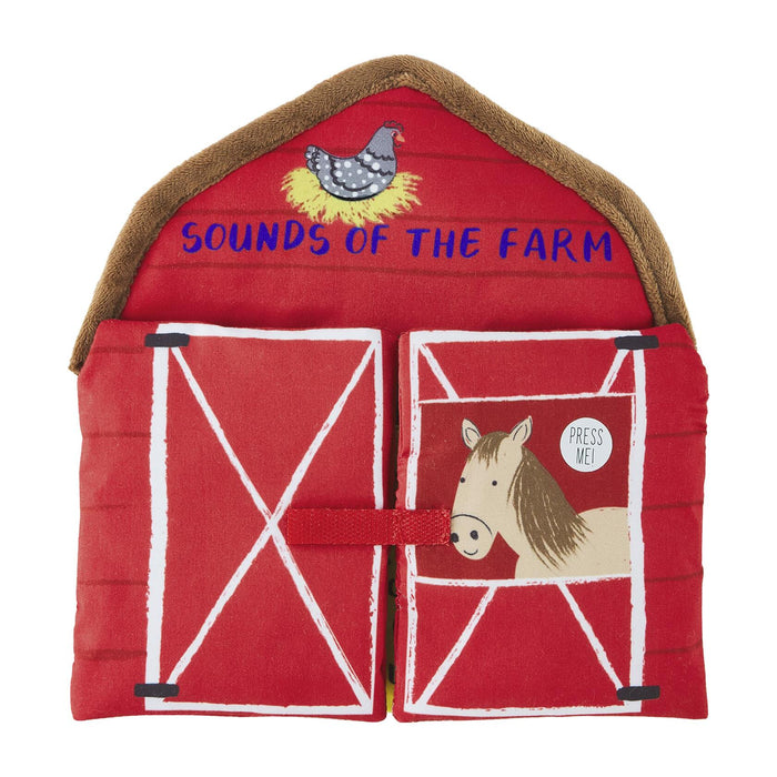 [Like New] Mud Pie Children's Farm Sounds Book Interactive Sound Book 0.19lbs by Deal US