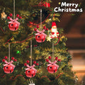 18 PCS Christmas Jingle Bells Ornaments Red White Green Tree Decor by Deal US